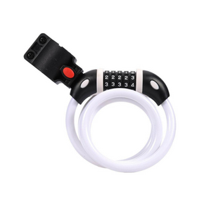 Open image in slideshow, 5 Digit Security Cable Bike Lock
